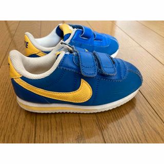 ナイキ(NIKE)のキッズNIKE ナイキスニーカー　青　15(スニーカー)