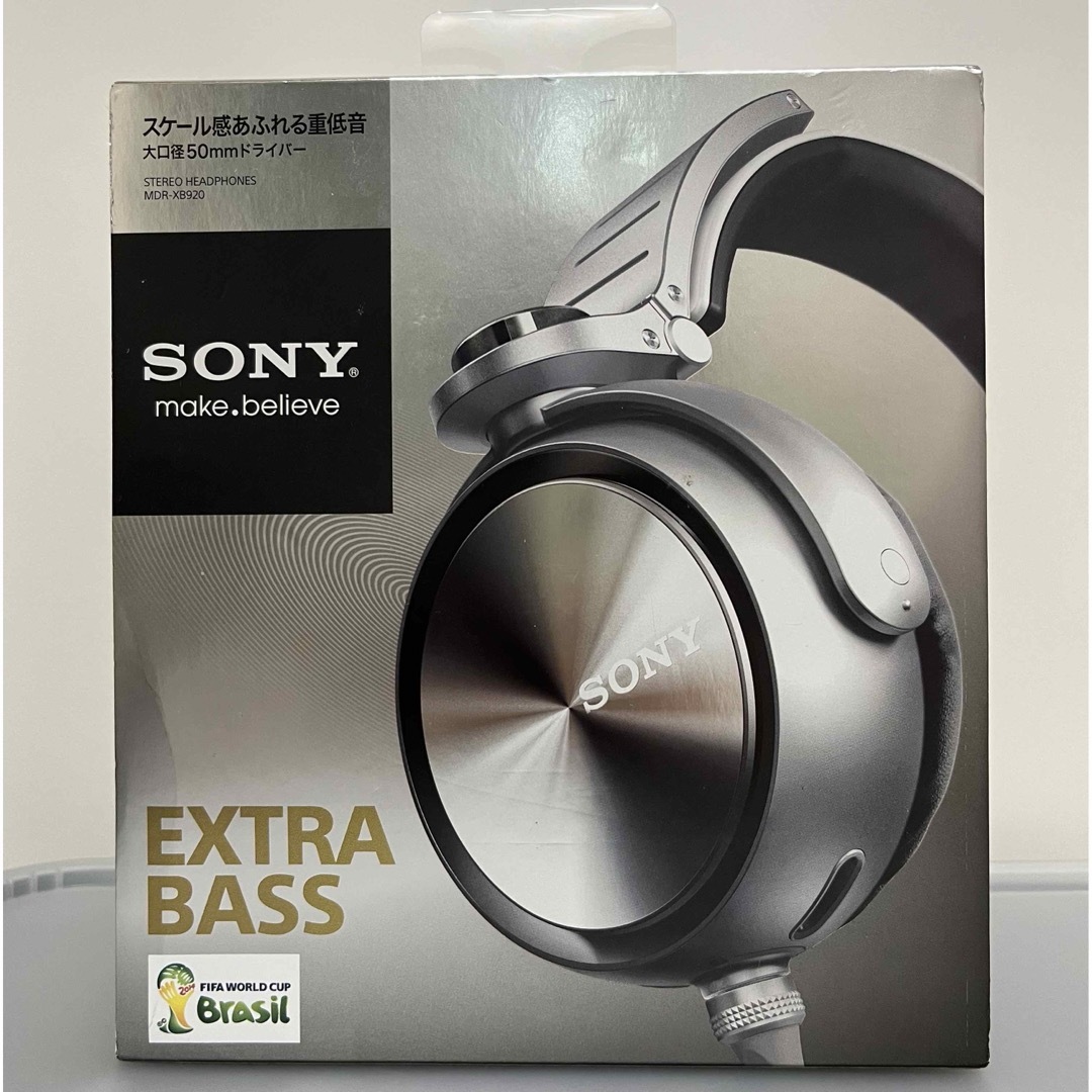 SONY ステレオヘッドホン EXTRA BASS MDR-XB920(B) スマホ/家電/カメラのオーディオ機器(ヘッドフォン/イヤフォン)の商品写真