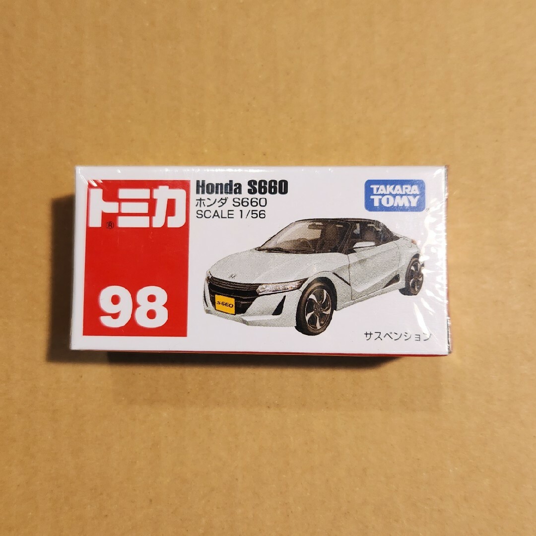 トミカ No.98 ホンダ S660 　絶版 エンタメ/ホビーのおもちゃ/ぬいぐるみ(ミニカー)の商品写真