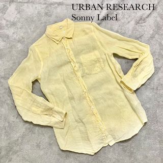 URBAN RESEARCH SONNY LABEL - URBAN RESEARCH Sonny Label リネン長袖シャツ