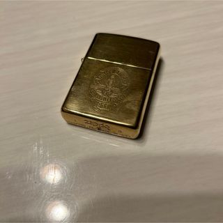 ジッポー(ZIPPO)のzippo SOLID BRASS police(タバコグッズ)