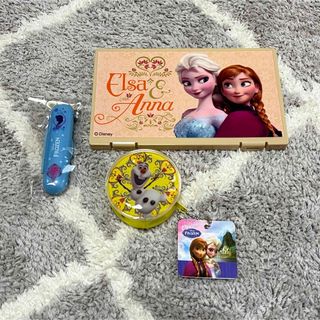 アナトユキノジョオウ(アナと雪の女王)の【アナと雪の女王】グッズ4点セット(キャラクターグッズ)