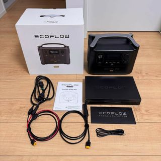 EcoFlowRIVER PROポータブル電源1200Wアウトドアキャンプ非常用(その他)