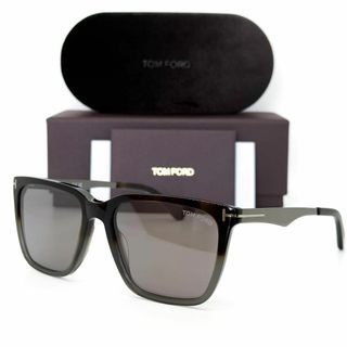 トムフォードアイウェア(TOM FORD EYEWEAR)の新品 トムフォード サングラス TF862 Garrett ブラック イタリア製(サングラス/メガネ)