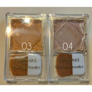 CANMAKE - CANMAKE シェーディングパウダー　03 04　セット