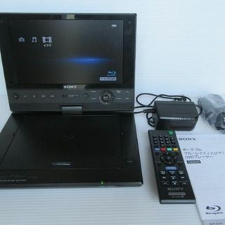 ソニー(SONY)の【美品】SONY ポータブルBDプレイヤー　BDP-SX910(ブルーレイレコーダー)