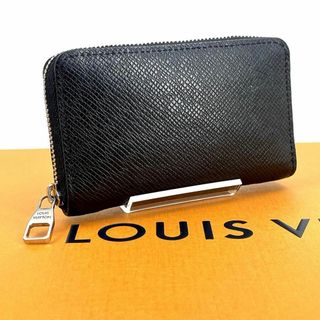 LOUIS VUITTON - c692真贋済【ヴィトン】極美品”タイガ コインパース ブラック 黒 小銭入れ