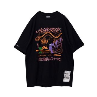 ずっと真夜中でいいのに。ずとまよ  永遠深夜 Tシャツ ブラック　M 原宿(ミュージシャン)