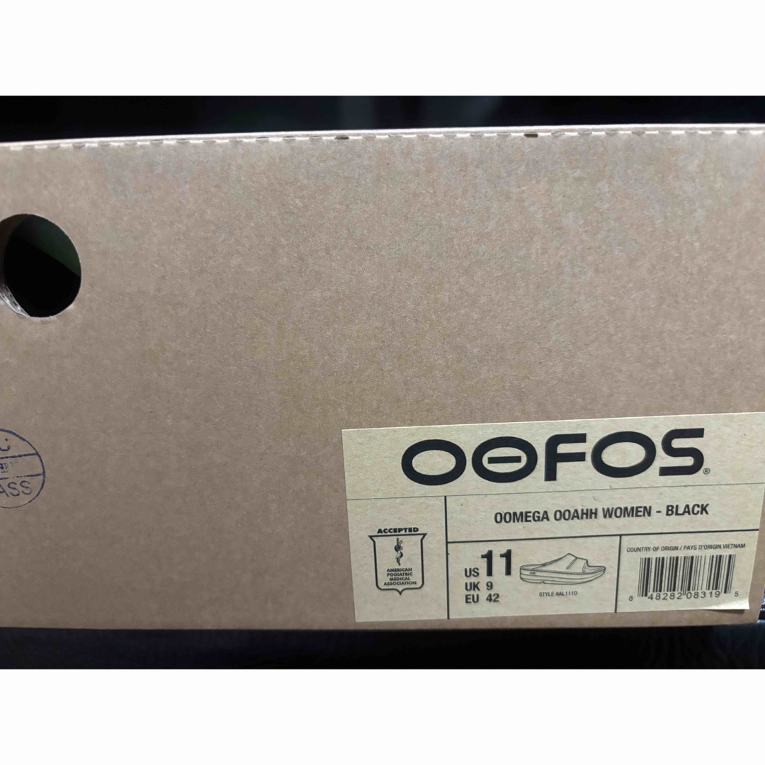 OOFOS(ウーフォス)のウーフォス　ウーメガ　ウーアー　28cm メンズの靴/シューズ(サンダル)の商品写真