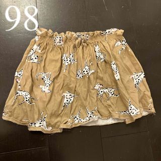 エイチアンドエム(H&M)の犬柄がかわいいスカート98(スカート)