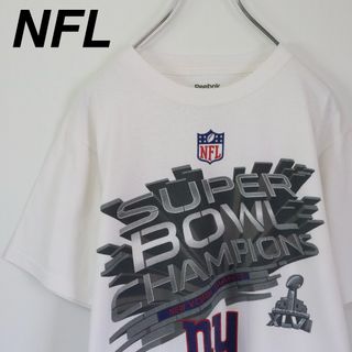 【NFLチーム】リーボック／Tシャツ　ジャイアンツ　GIANTS　アメフト　白T