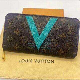 ルイヴィトン(LOUIS VUITTON)のルイヴィトン 長財布 ラウンドファスナー ジッピーウォレット モノグラムVライン(財布)