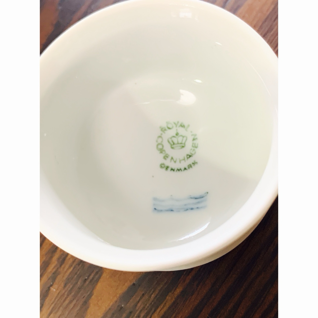 ROYAL COPENHAGEN(ロイヤルコペンハーゲン)の希少ビンテージ品②ロイヤルコペンハーゲンティーキャニスター インテリア/住まい/日用品のキッチン/食器(食器)の商品写真