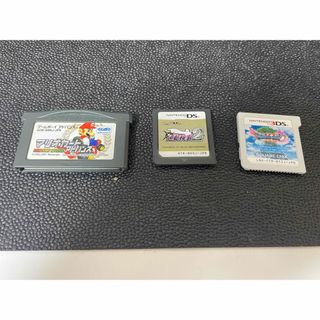 ニンテンドー3DS(ニンテンドー3DS)のゲームソフト　まとめ　3点　ゲームボーイ　3DS DS(携帯用ゲームソフト)