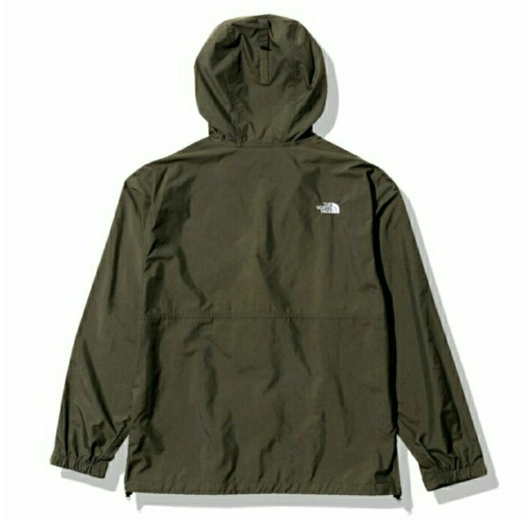 THE NORTH FACE(ザノースフェイス)のノースフェイス コンパクトジャケット カーキ L ウインドブレーカー 撥水 メンズのジャケット/アウター(ナイロンジャケット)の商品写真