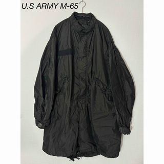 U.S ARMY M-65 フィッシュテールモッズコート 黒染め(モッズコート)