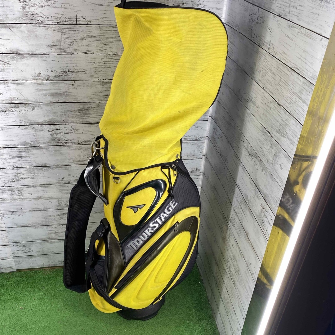 《キャディバッグ》ツアーステージ スポーツ/アウトドアのゴルフ(バッグ)の商品写真