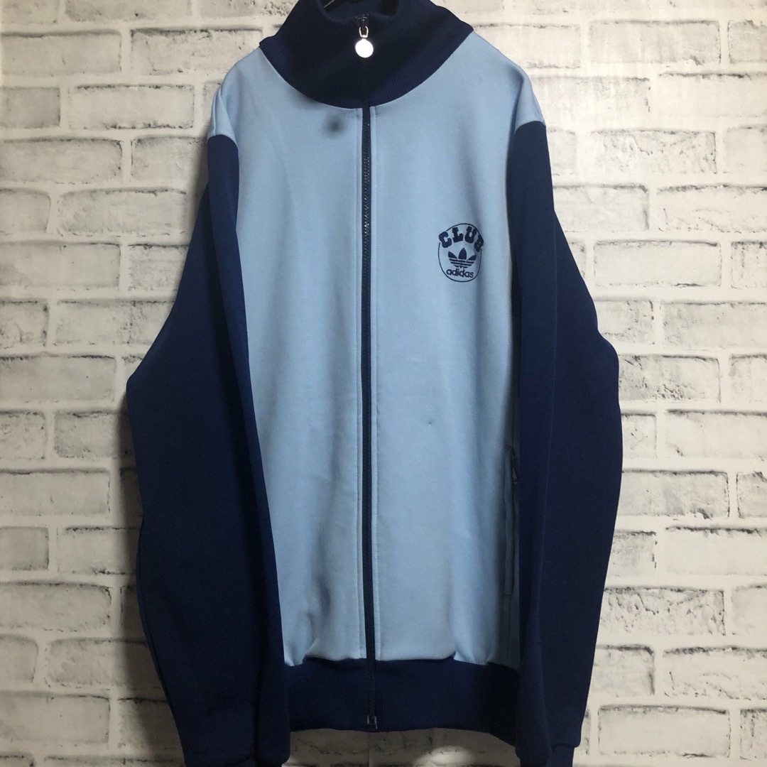 100%品質 adidas - 希少XL⭐️80s CLUB adidas トラックジャケット 刺繍 アディダス