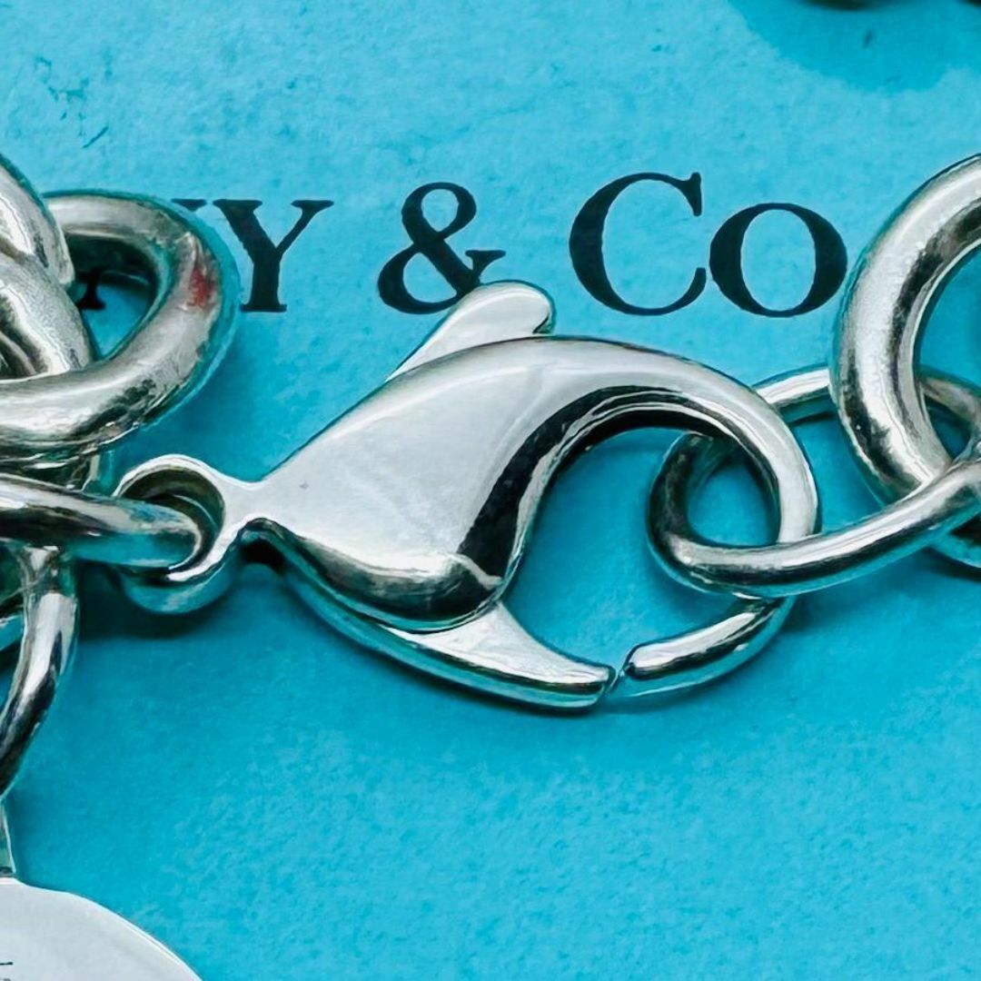 Tiffany & Co.(ティファニー)のC300 美品 ティファニー ハートタグ ロゴ ブレスレット 17cm レディースのアクセサリー(ブレスレット/バングル)の商品写真