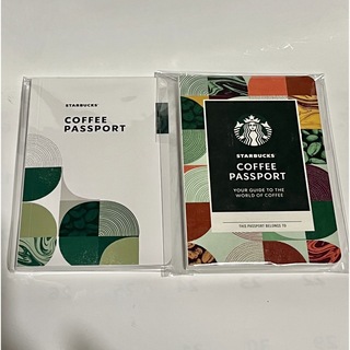 スターバックス(Starbucks)の新品　スターバックス　コーヒーパスポート　２冊 スタバ　Starbucks(ノート/メモ帳/ふせん)
