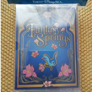 ディズニー(Disney)のTDS ファンタジースプリングス ポストカードホルダー(ファイル/バインダー)