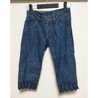 シャーロットロンソン(Charlotte Ronson)のCharlotte ronsonシャーロットロンソンのデニムパンツ(クロップドパンツ)