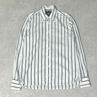 トミーヒルフィガー(TOMMY HILFIGER)のTOMMY HILFIGER トミー シャツ ストライプ 古着(シャツ)