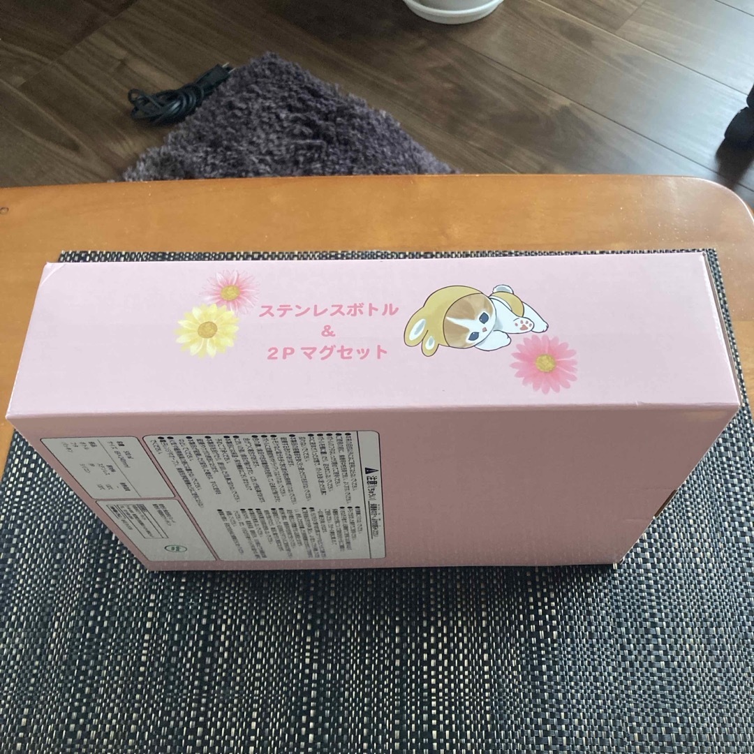 mofusand - mofusand ステンレスボトル & 2Pマグセット ピンクの mofusand - mofusand ステンレスボトル & 2Pマグセット ピンクの