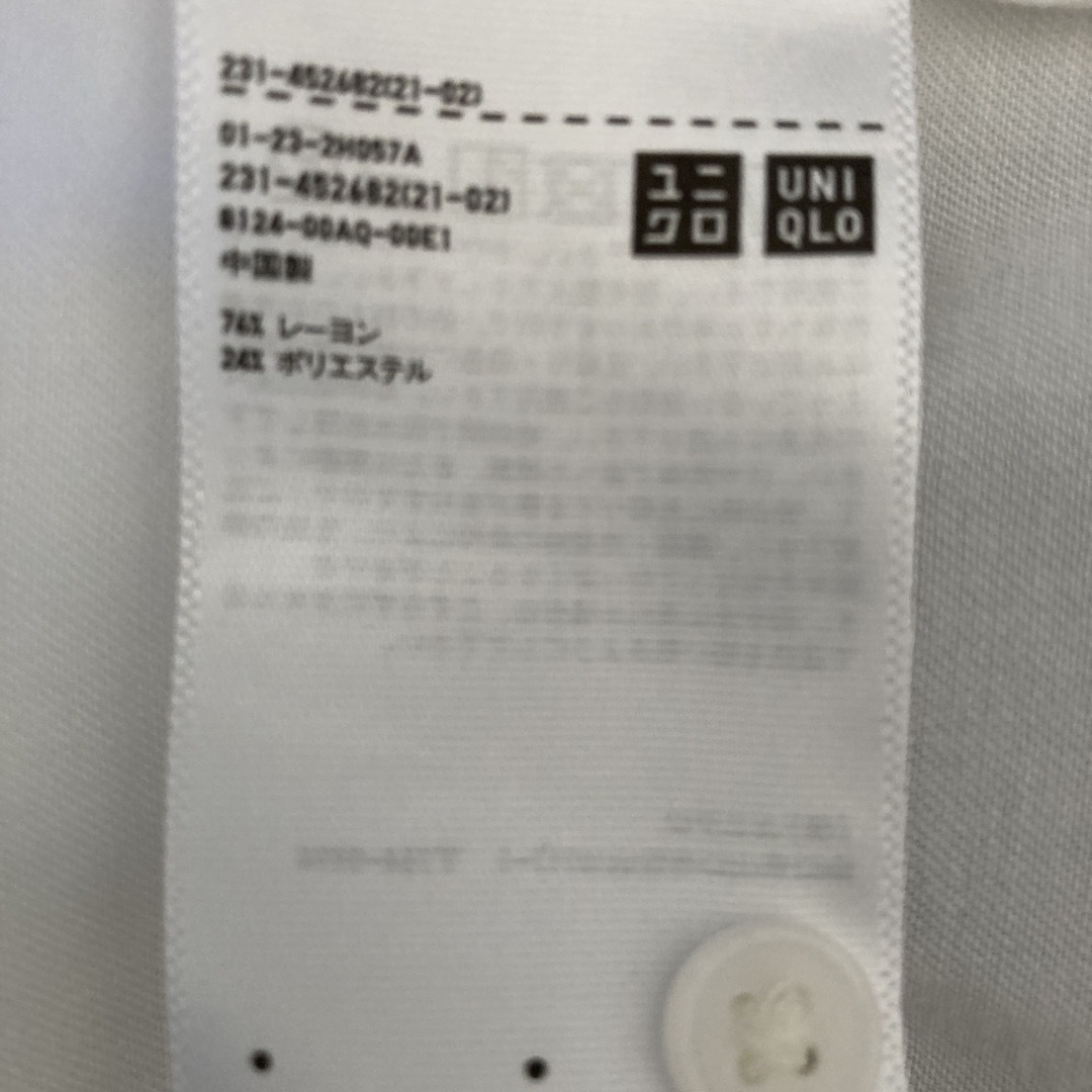 UNIQLO(ユニクロ)のユニクロ　ブラウス レディースのトップス(シャツ/ブラウス(長袖/七分))の商品写真