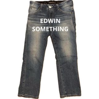 エドウィン(EDWIN)のEDWIN 日本製　SOMETHING ヴィーナスジーンズ　クロップド丈(デニム/ジーンズ)