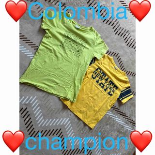 ❤️Colombia❤️&❤️champion❤️カットソー❤️2点セット❤️