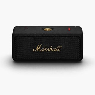 【色: ブラック&ブラス】Marshall ワイヤレスポータブル防水スピーカー (スピーカー)