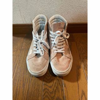 スケートハイ(SK8-HI（VANS）)のvans sk8-hi シャンパンゴールド　26.5(スニーカー)