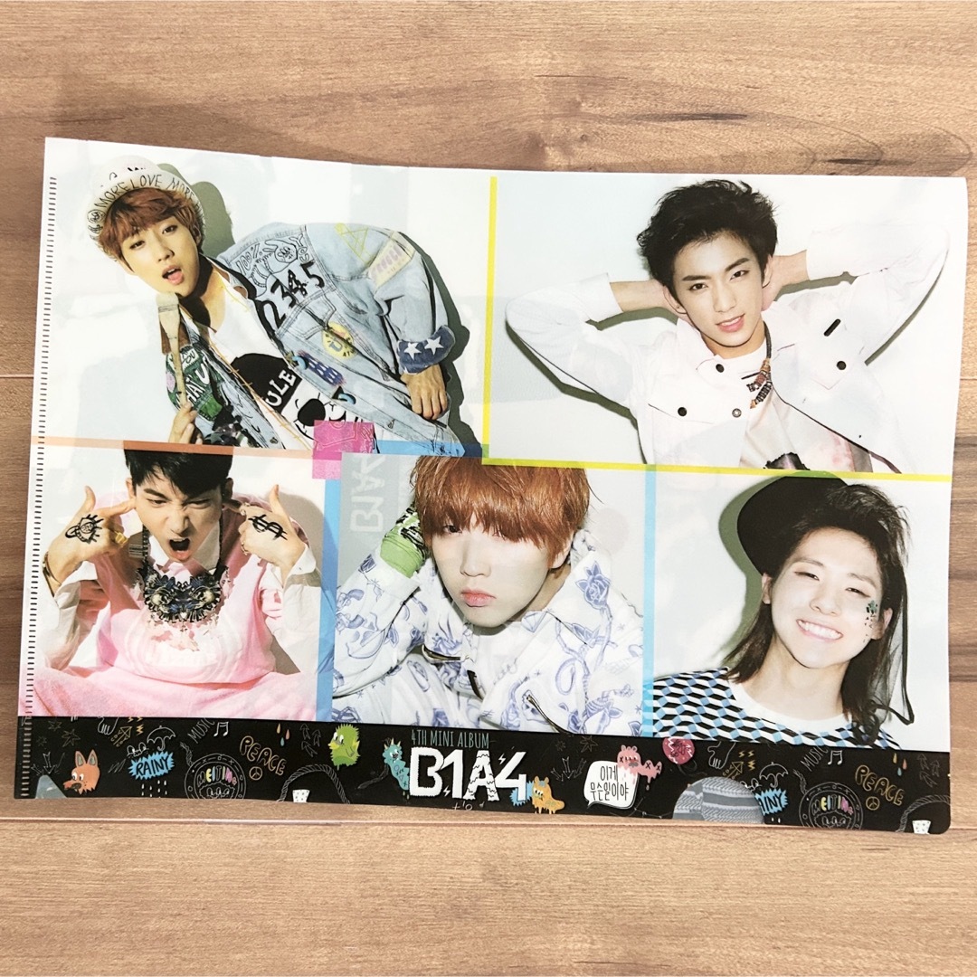 B1A4  ファイル A4ファイル 韓国 アイドル ビーワンエーフォー エンタメ/ホビーのタレントグッズ(アイドルグッズ)の商品写真