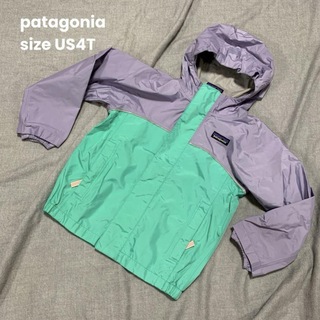 パタゴニア(patagonia)の【美品】US4T  Patagoniaパタゴニア　レインジャケット　パーカー(ジャケット/上着)
