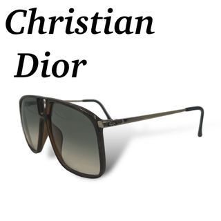 クリスチャンディオール(Christian Dior)のDior ディオール　サングラス　サイドロゴ　レオパード　2282A 10  茶(サングラス/メガネ)