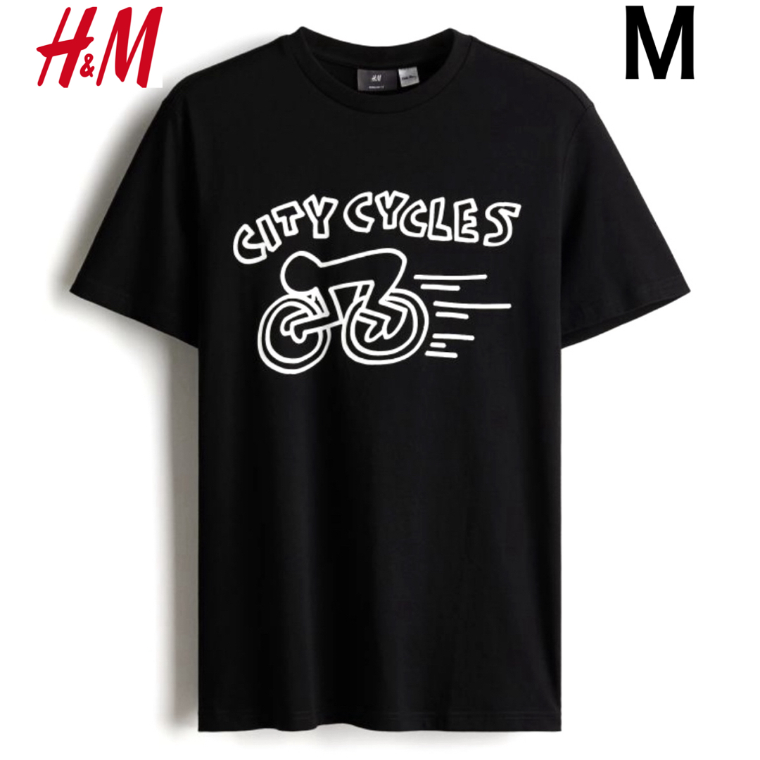 H&M - 新品 H&M × キースヘリング コラボ Tシャツ Mの通販 by ...