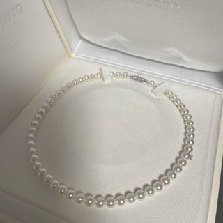 ミキモト(MIKIMOTO)の【超美品】ミキモトパールネックレス7-7.5mm 約43cm(ネックレス)