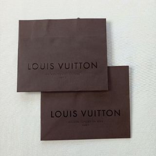 ルイヴィトン(LOUIS VUITTON)のルイヴィトン　ショップ袋　新品　2枚(ショップ袋)