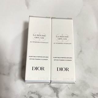 クリスチャンディオール(Christian Dior)のDIOR ラ　ムース　ピュリフィアン　オフ　オン洗顔料2個セット(洗顔料)