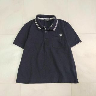 コムサイズム(COMME CA ISM)の【美品】コムサイズム ポロシャツ 110A 黒(Tシャツ/カットソー)