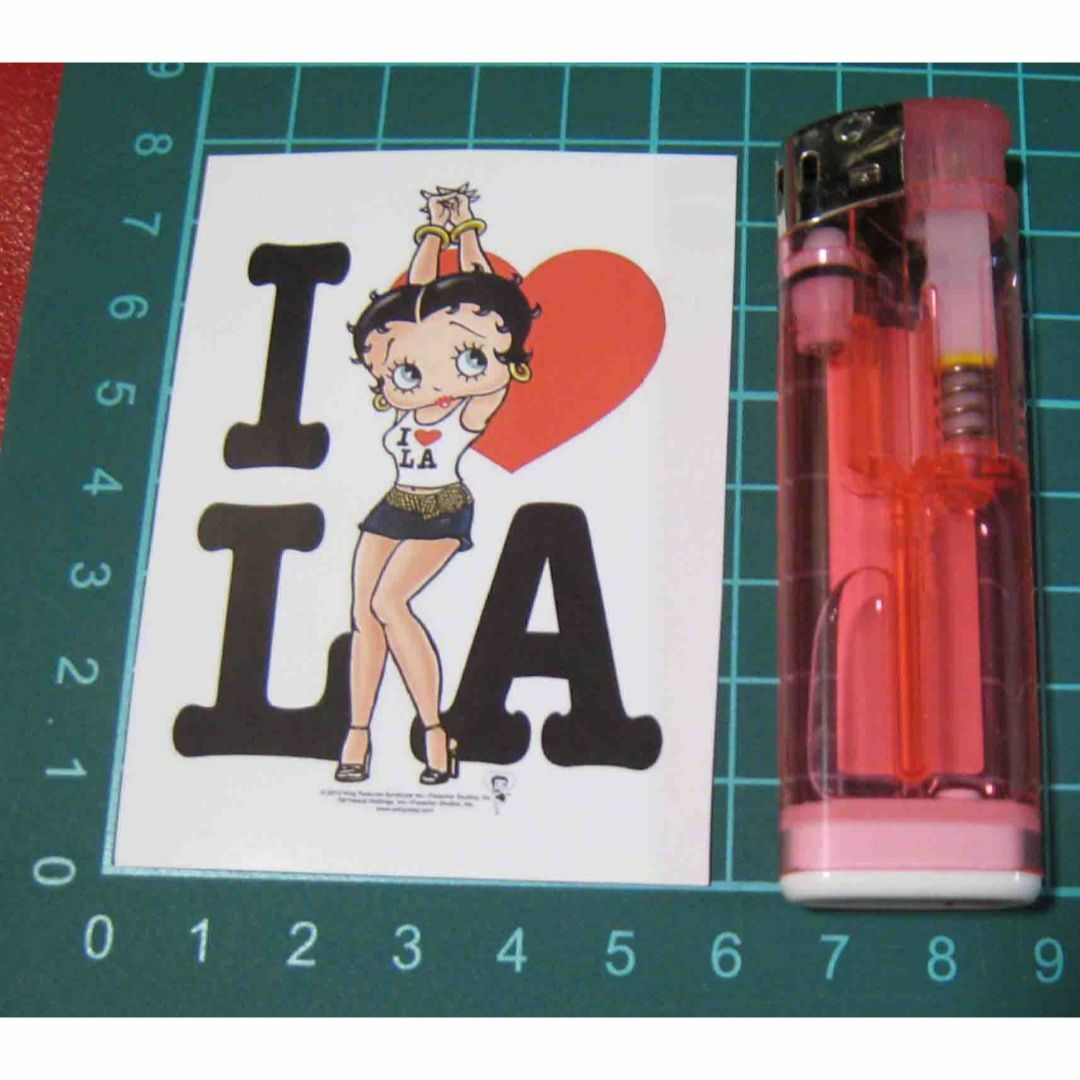 ベティちゃん　I LOVE LA　ステッカー その他のその他(その他)の商品写真