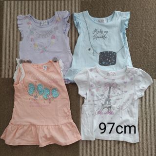 マザウェイズ(motherways)のマザウェイズ　女の子夏服トップスまとめ売り　97cm　95cm(Tシャツ/カットソー)