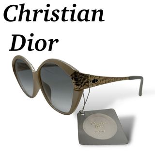 クリスチャンディオール(Christian Dior)のタグ付　ディオール　サングラス　サイドロゴ　CD  シルバー　ゴールド　オールド(サングラス/メガネ)