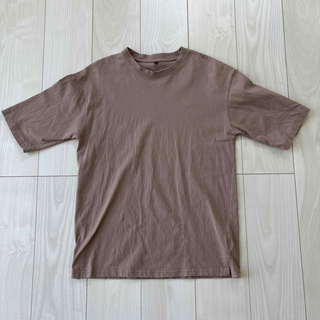 ヒラキ　半袖Tシャツ ブラウン(Tシャツ(半袖/袖なし))