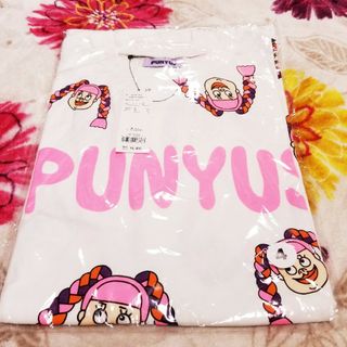 PUNYUS - 新品 プニュズ Tシャツ punyus 総柄 半袖 4 渡辺直美 ロゴT