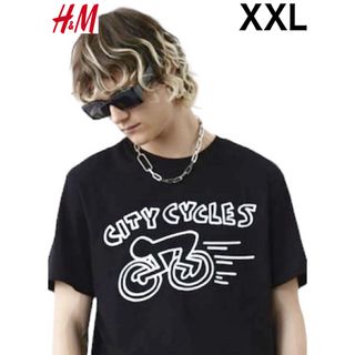 新品 H&M × キースヘリング コラボ Tシャツ XXL