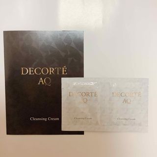 コスメデコルテ(COSME DECORTE)のコスメデコルテ　AQ クレンジング　クリーム　サンプル(サンプル/トライアルキット)