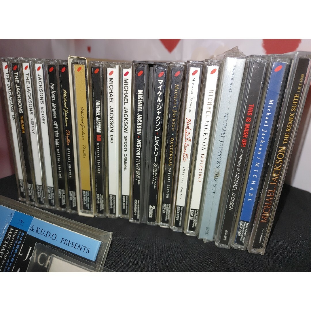 マイケル・ジャクソンCD20枚setジャクソンズMJリミックス エンタメ/ホビーのCD(ポップス/ロック(洋楽))の商品写真