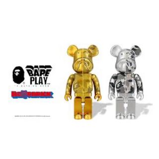 メディコムトイ(MEDICOM TOY)のBape Be@rbrick 超合金　2点セット(キャラクターグッズ)